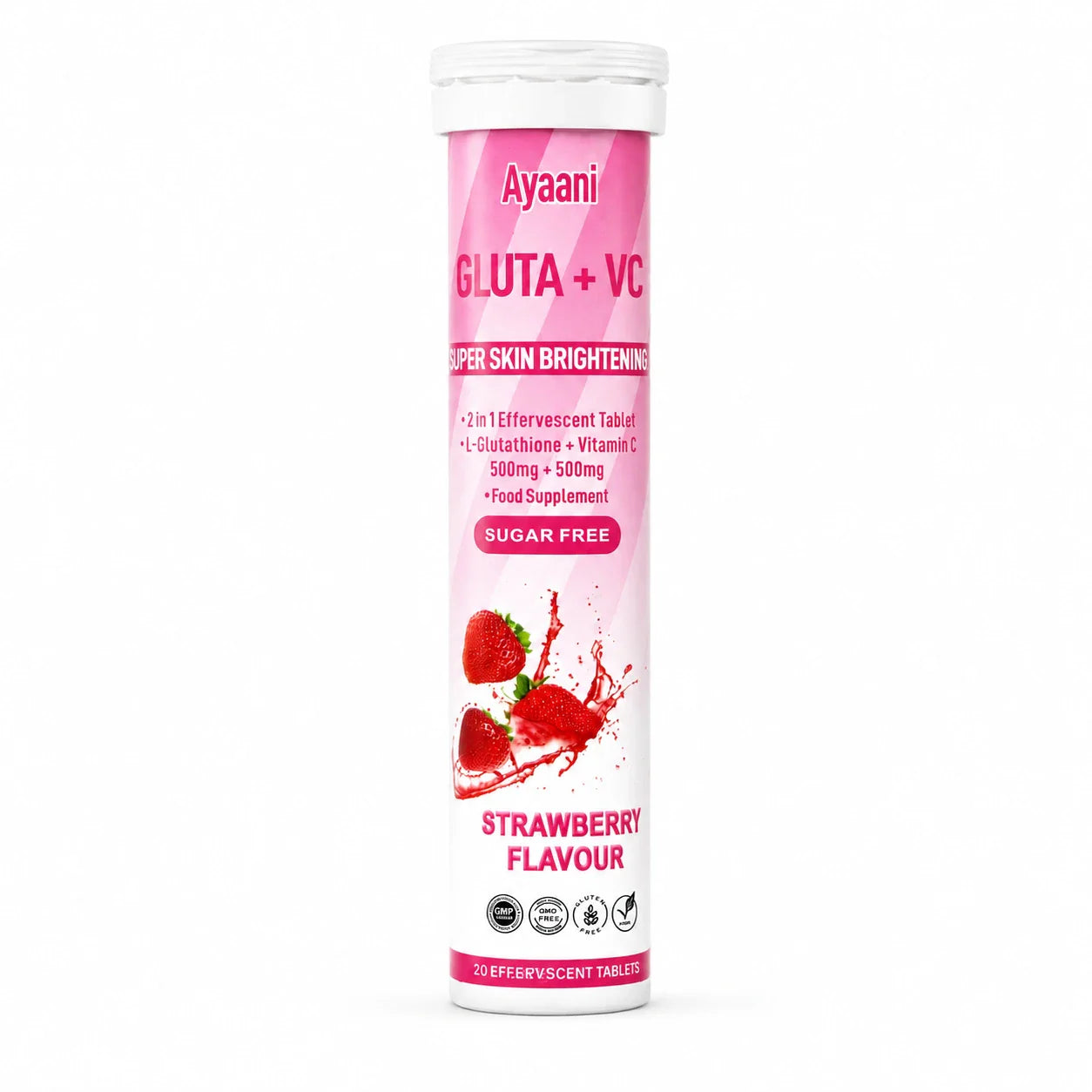 Glutathione + Vitamin C Beauty Drink | Strawberry