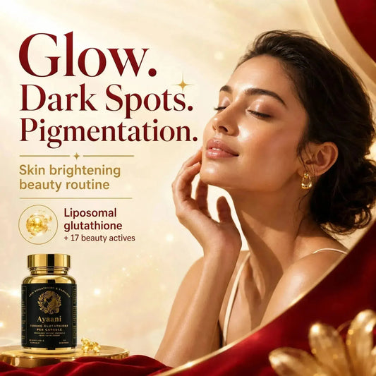 Glutathione 1500mg Softgels | Skin Glow Antioxidant | Ayaani UK