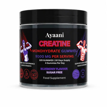 Creatine Monohydrate Gummies 5000mg | Sugar-Free Vegan Halal | Ayaani UK