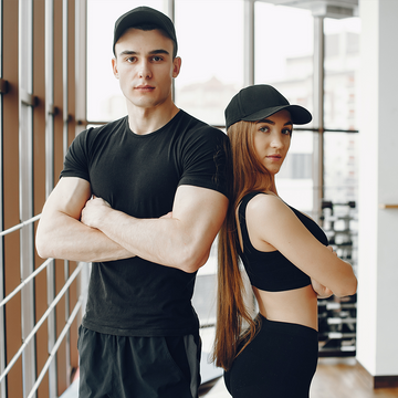 A man and a women looking fit and healthy