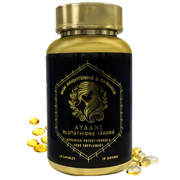 Maximum Strength Glutathione: The Science Behind Ayaani's 1500mg Capsules for Radiant Skin and Cellular Health