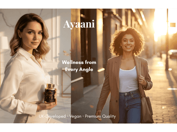 Ayaani Liposomal NAD+ 1200mg with Trans-Resveratrol 300mg – vegan capsules for cellular energy, anti-ageing and longevity UK