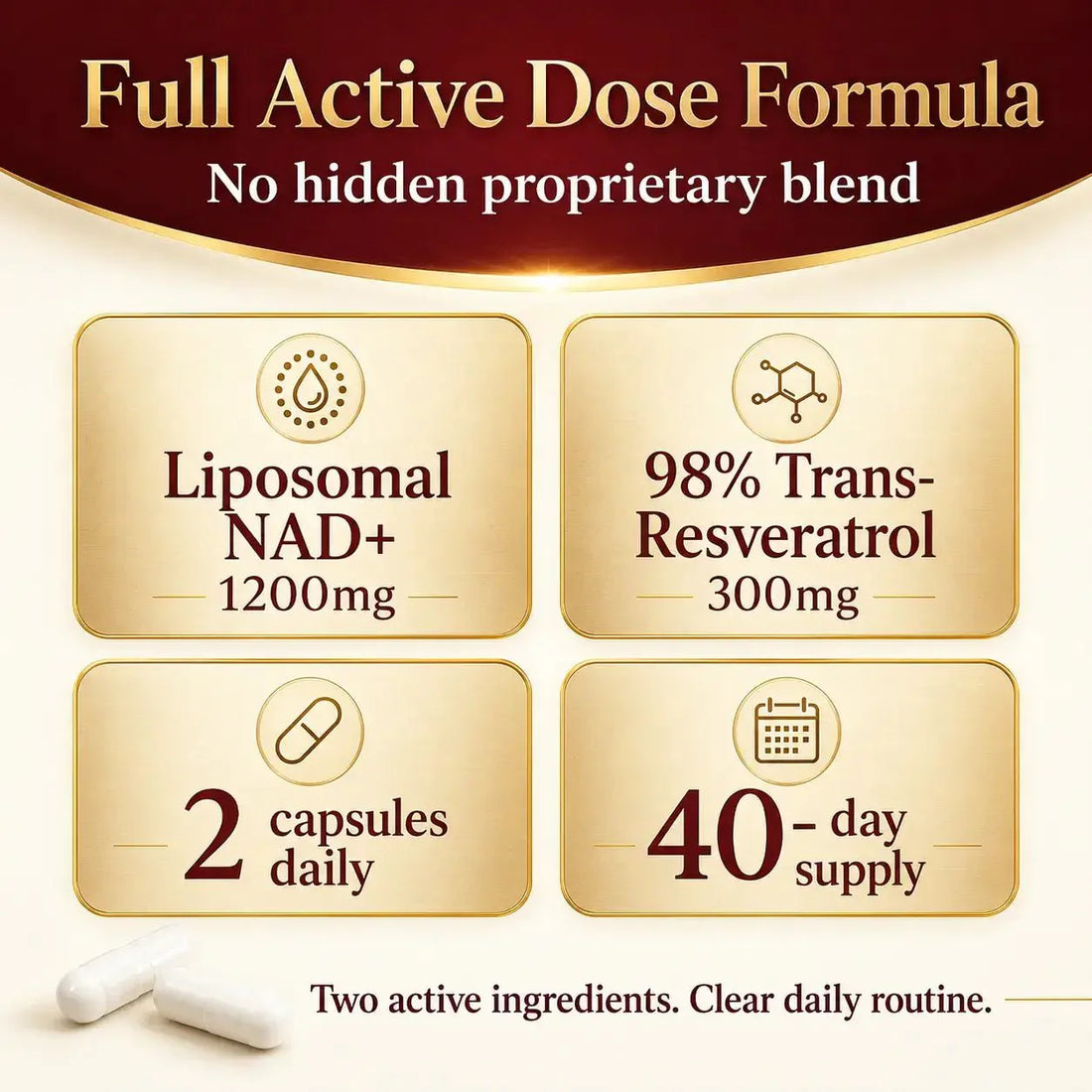 Ayaani trans-resveratrol and NAD+ healthy-ageing supplement guide