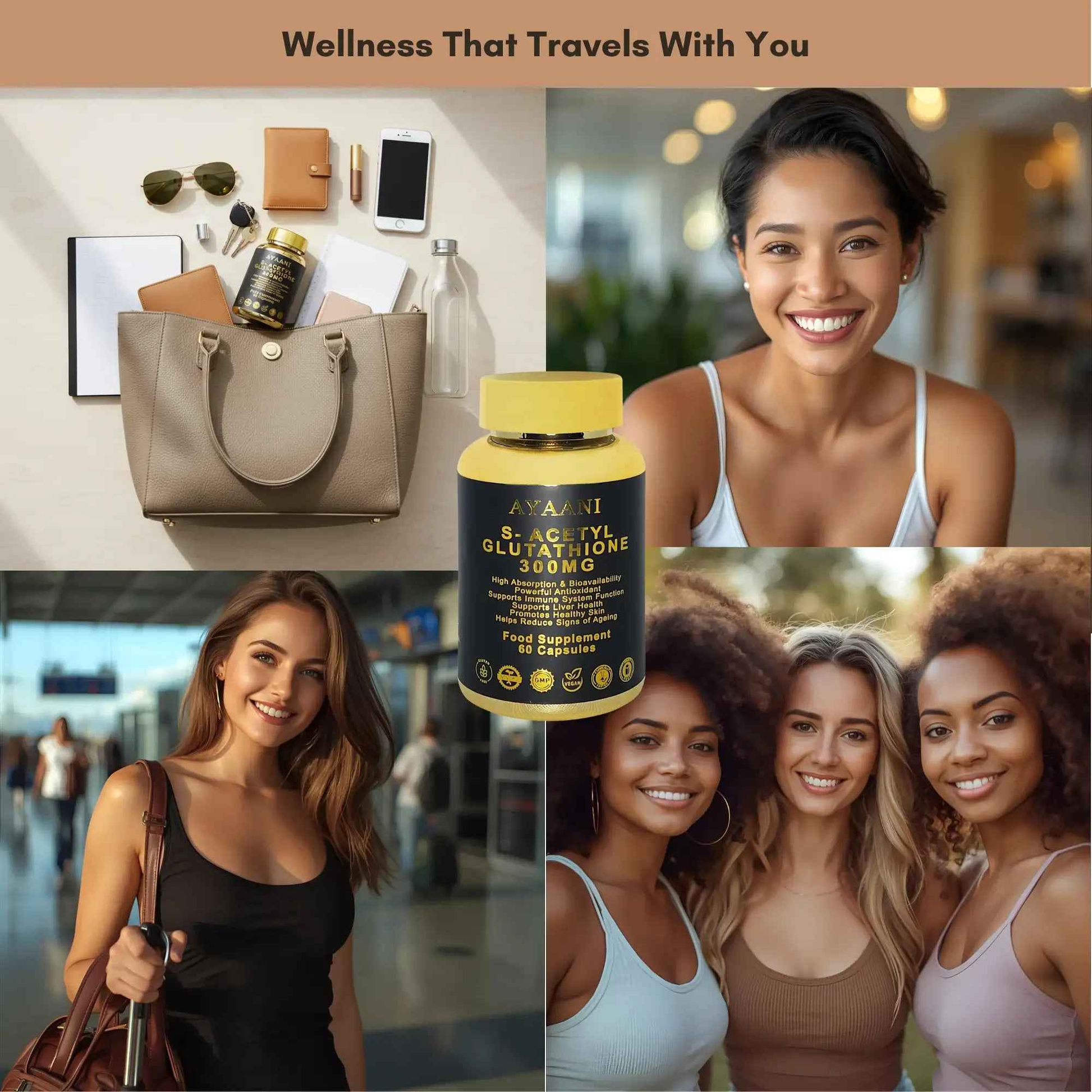 S-Acetyl Glutathione 300mg – 60 Vegan Capsules | High-Absorption | UK Developed