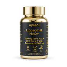 Liposomal NAD+ 1200mg with Resveratrol 300mg | Ayaani UK