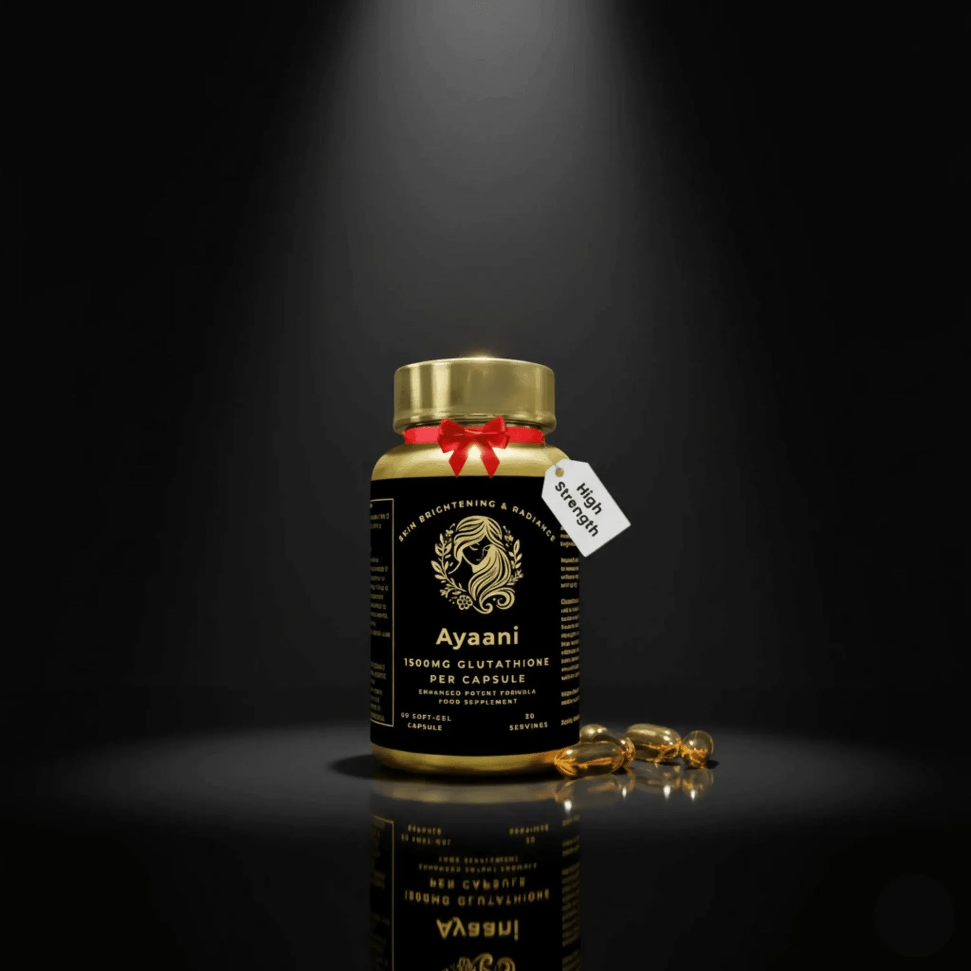 Glutathione 1500mg Softgels | 15-in-1 Skin & Beauty Complex | Ayaani UK Glutathione 1500mg Softgels | 15-in-1 Skin & Beauty Complex | Ayaani UK