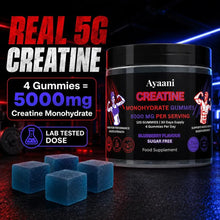 Blueberry creatine gummies for daily workout supplement routine