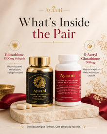 Ayaani Antioxidant Power Pair what is inside the pair
