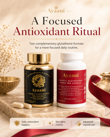 Ayaani Antioxidant Power Pair focused antioxidant ritual