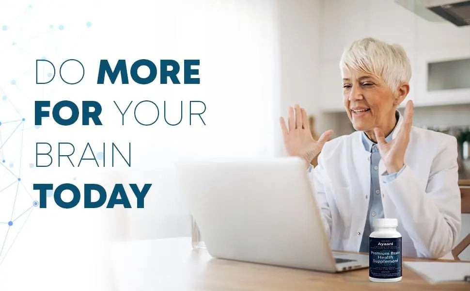 Benefits of Ayaani Brain Health Supplement – improve focus, reduce brain fog, boost memory, and enhance well-being
