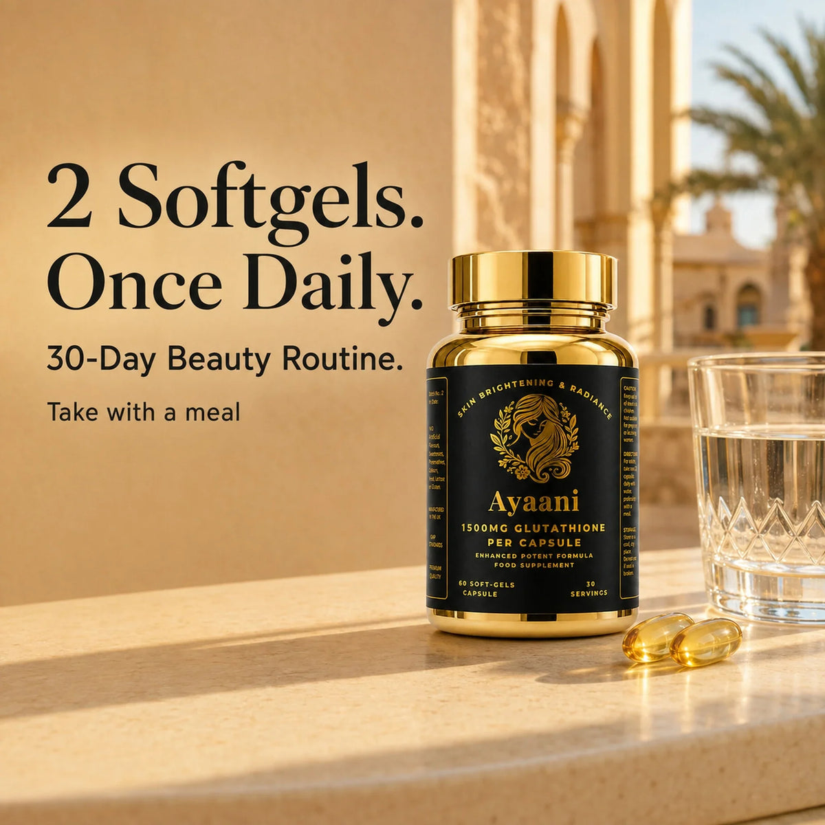 1500 mg glutathione per day 1500mg Softgels | High-Strength Glutathione Supplements: The Secret