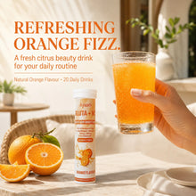 Ayaani Orange flavour effervescent glutathione beauty drink with refreshing orange fizz for a daily routine