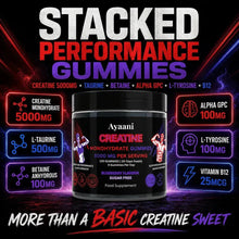 Ayaani Creatine Gummies performance supplement image for strength and training support