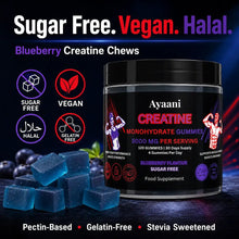 Ayaani creatine gummies with creatine monohydrate, Alpha-GPC, taurine and B12