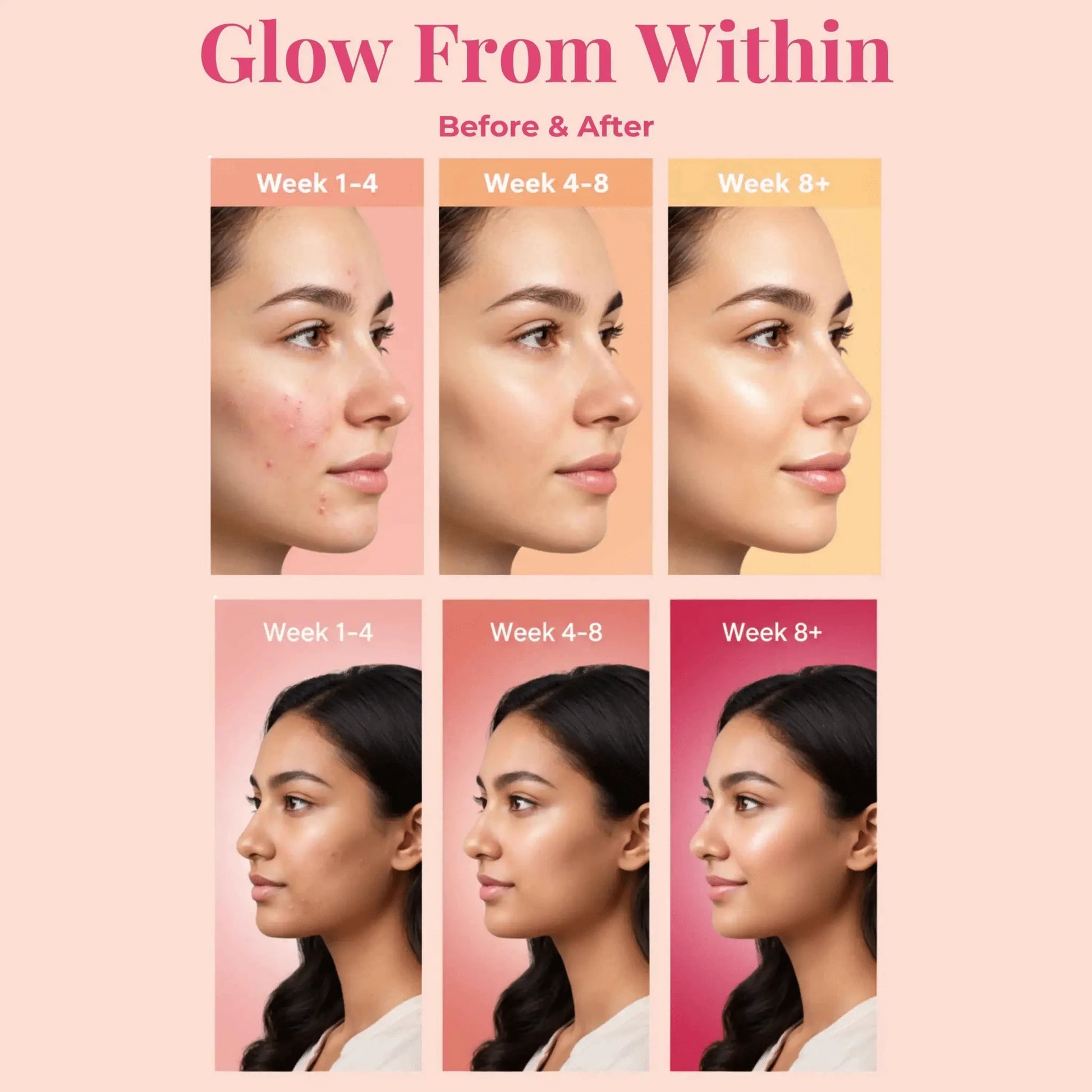 Glutathione and Vitamin C Skin Glow Effervescent | Strawberry Flavour